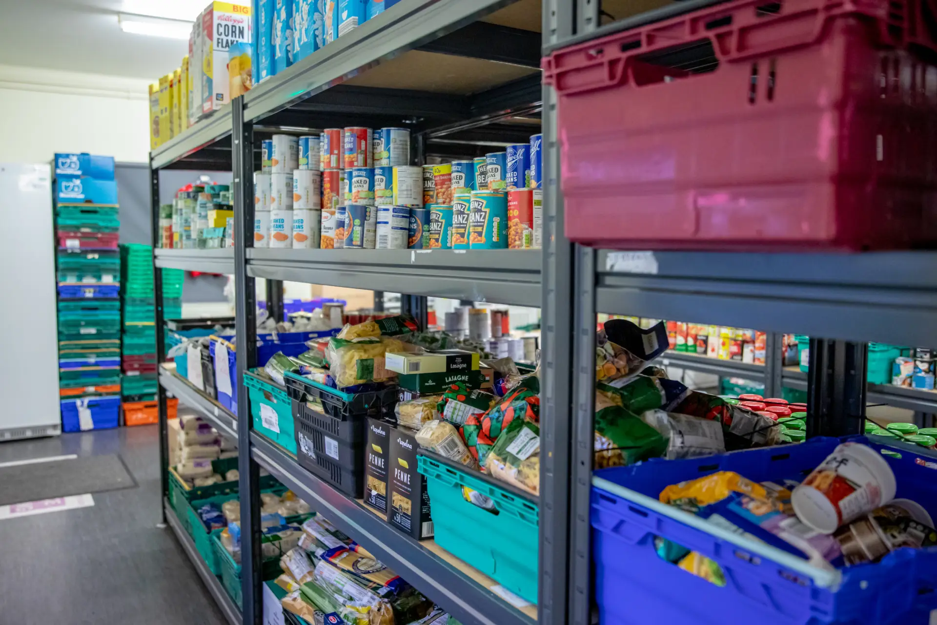 FoodBox shelves